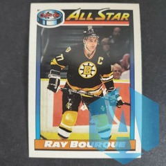1991-92 Topps All Star Ray Bourque #261 Boston Bruins